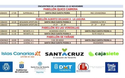 Partidos de la Cantera | 12 y 13 de noviembre