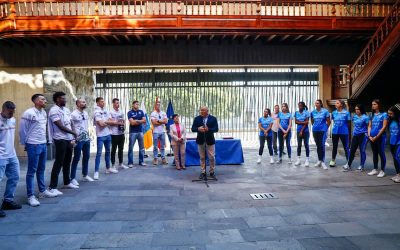 Las instituciones reciben al Santa Cruz Cuesta Piedra tras su ascenso a Liga Iberdrola